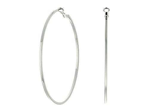 GUESS Basic Extra-Large Thin Hoop Earrings