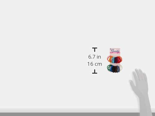 Goody Girls Ouchless Elastics, 2 mm, 72 Count (Pack of 3) - size: 72 Count (Pack of 3)
