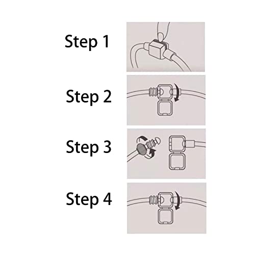KunBead Women Heart Clasp Snake Chain Charm Bracelets for Women for DIY Jewelry Making Compatible with Pandora Charms - style: 21CM(8.2 inch)