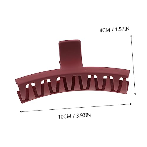 Outanaya Large Hair Claw Clips 3pcs Set Stylish Acrylic Hair Snap Clips Hair Barrette Hair Clamp Clip for Hair