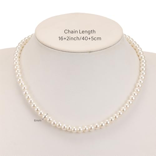 Dainty Pearl Necklace for Women Gold Plated Bridal Wedding Jewelry Trendy Cute Lariat Pearl Pendant Drop Charm Choker Stackable Necklace Gift for Women Mom Sister Daughter - color: K.pearl strands