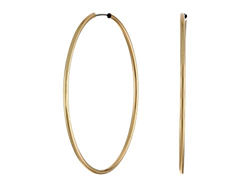 GUESS Basic Large Endless Hoop Earrings - color: Gold