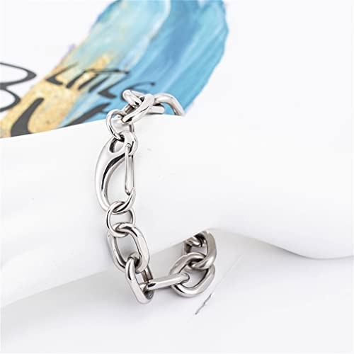 Women's Stainless Steel Bracelet Jewelry Crystal Bracelet with Cube Zircon Hinge Jewelry Oval Bangle Witness The Gift of Love