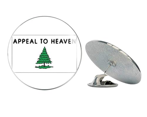 Appeal to Heaven Flag (Historic Revolutionary) Metal 0.75" Lapel Hat Pin Tie Tack Pinback