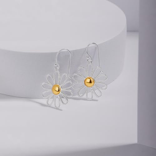 Milla Boho Earrings for Women Dangling - color: Daisy Earrings