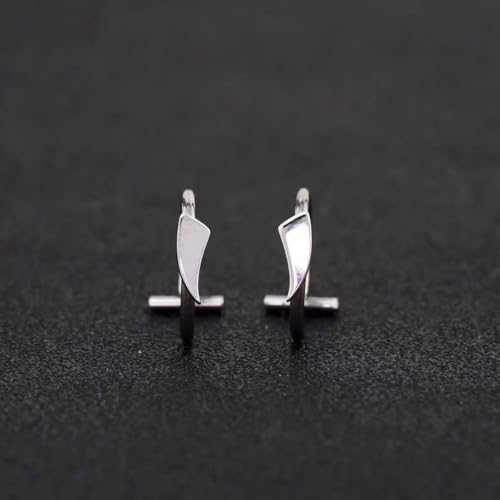 Fake Eyebrow Ring Fake Lip Labret Studs Replacement Balls Spike with 100pcs Sticker Non-Piercing Body Jewelry Fake Skin Piercing - color: C1 -Silver