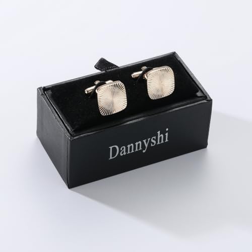 Cuff Links Mens Personalized Classic Round Cufflink Wedding Shirts Cufflinks for Men Jewelry Gifts - style: gold plated-01