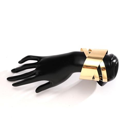 Chunky Gold Cuff Bracelet Chunky Bangles for Women Non Tarnish Modern Gold Jewelry Gifts trendy fashion fall fashion jewelry womens fashion - color: F-Bohemian style bracelet