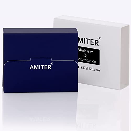 AMITER 26 Letters Tie Clip and Cufflinks for Men, Initial Tie Bar & Cuff Links Set Necktie Clip for Business, Wedding, Anniversary - color: C (2 cufflinks)