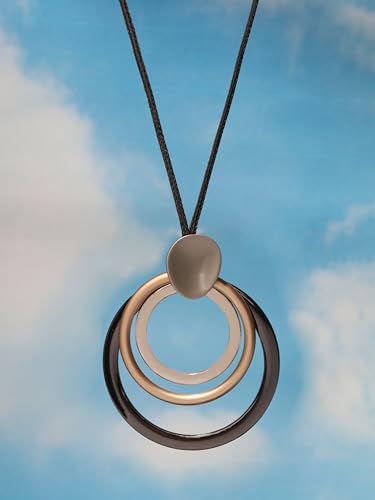 MINACHI Vintage Statement Necklaces for Women, Long Pendant Necklaces, Boho Jewelry for Women - style: Necklace 08-0006