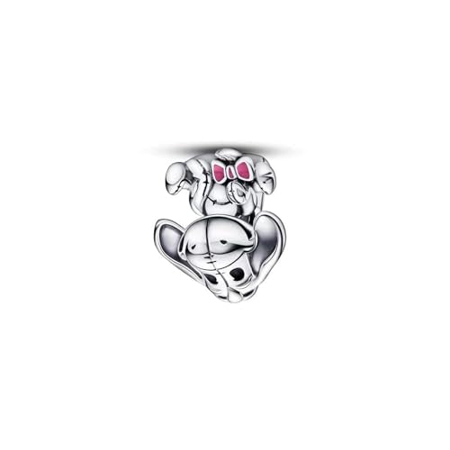 Jewelry Love Heart Charms for Women Bracelets and Necklaces | 925 Sterling Silver,Mother's Day Birthday Christmas - color: Elephant Charm