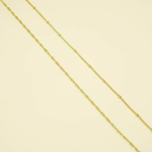 14K Gold Plated Belly Chain for Women, Boho Bikini Waist Jewelry | Adjustable Fit, Dainty Layered Look, Pearl, Shell & Starfish Options, Boho Body Jewelry, Beach, Vacation - color: Gold-Plated 3