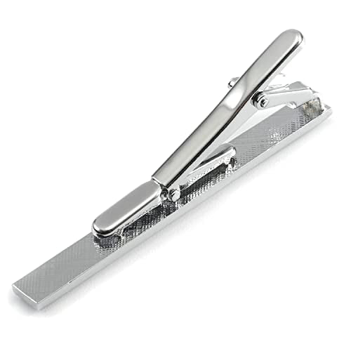 Fashion Necktie Clips Tie Bar Clips Tie Pins Set for Men Pack of 3 - style: Style A