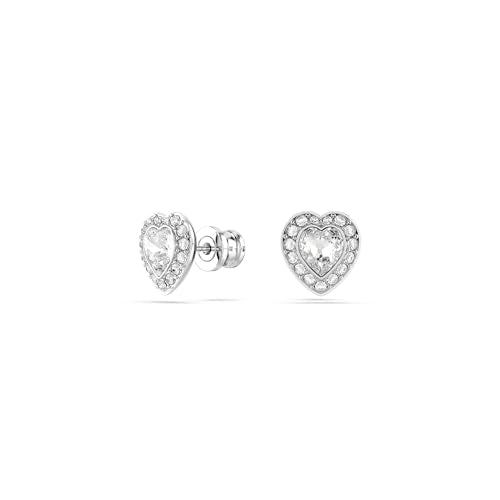 Swarovski Ariana Grande Collection, Clear Crystal & Pearls, Rhodium Finish, Necklaces, Earrings and Bracelets - color: Necklace & Earrings Set