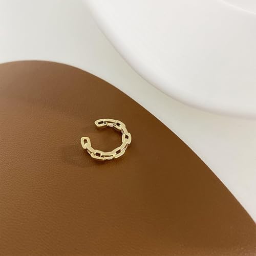 Ear Cuff Earrings for Women Chunky Ear Cuffs Non Piercing | Clip on cartilage earrings helix fake earrings jewelry trendy stuff christmas gift stocking stuffers - color: F