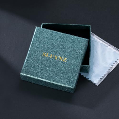 SLUYNZ 925 Sterling Silver Fashion Star Cuff Earring Chain for Women Star Crawler Earring Wrap Earrings - color: One Earring(Left)-B-18K Gold Plated
