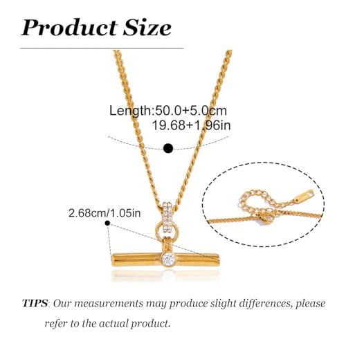 Layered Necklaces for Women Pearl Necklace Stack Gold T Bar Necklace Set Dainty Heart Pendant Jewelry Trendy 2026 Fashion Accessories Gifts - color: B7:1pcs-Rhinestone