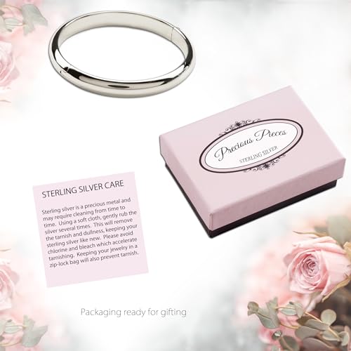 Precious Pieces Personalized 14K Gold-Plated Baby Bangle Bracelet Gift for Infant, Toddler, Kids, Teens or Women Bracelet, Custom Jewelry with Engraved Name - style: Etched (Child SM-0 - 6 months)