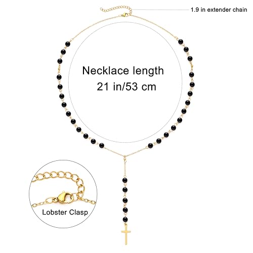 Wellike Colorful Beaded Necklaces For Women Pearl Choker Necklace 18k Gold Plated Dainty Handmade Summer Trendy Jewelry - color: KKWX1694