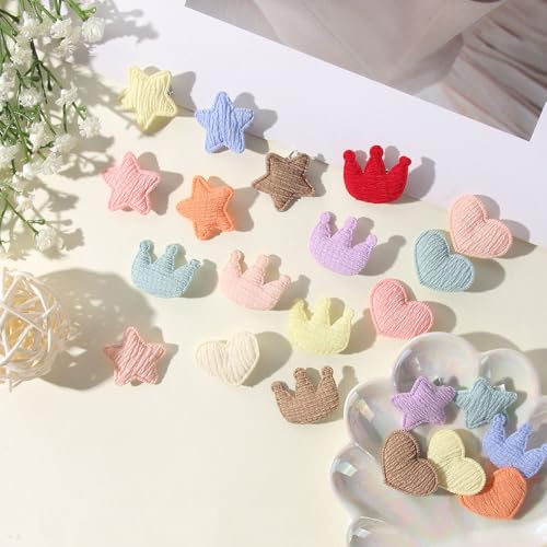 Girls Hair Clips,30pcs Cartoon Bow,Star,Heart,Crowns Shaped with 0.78inch Hairpin for Toddler,Mini Women Hair Pin Bangs Barrettes Spring Summer Autumn Winter - color: clip