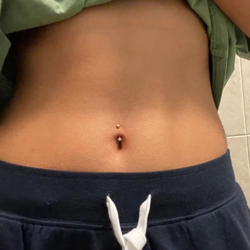 16G Eyebrow Rook Piercing Jewelry Small Belly Button Ring 316L Surgical Steel Snake Eye Tongue Curved Barbell Vertical Lip Labret Piercing Jewelry for Women Men 6mm 8mm 10mm Bars 3mm Opal CZ - color: 6PCS - Purple Opal