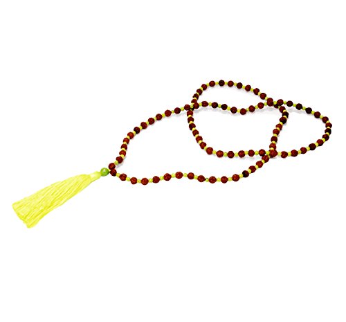 Seed Beads Necklace - Tear's of Shiva (Kiwi) - color: Kiwi