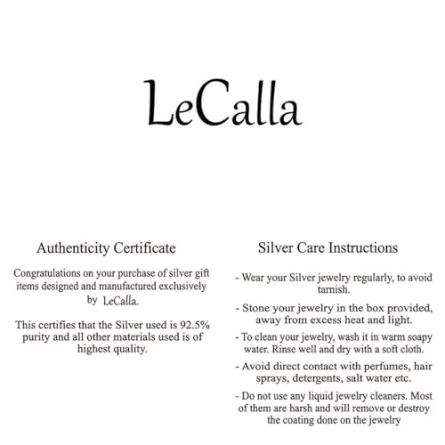 LeCalla 925 Sterling Silver Leverback Drop Earrings | Lightweight Italian Teardrop Dangle Earring for Women - color: Filigree Heart