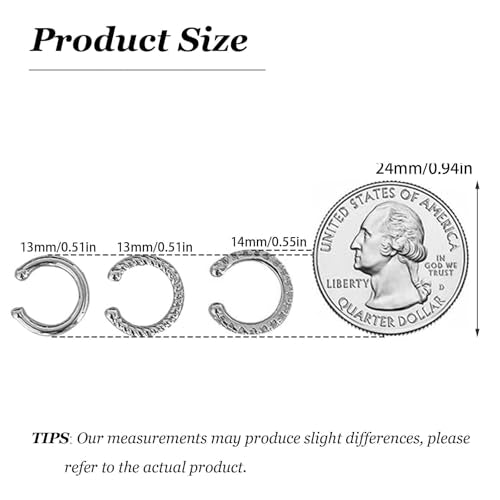 Ear Cuffs Non Piercing Ear Cuff Earrings for Women Gifts Trendy Stuff Clip on Cartilage Earrings Stacks Fake Earrings Jewelry Gifts - color: A4:clip on earrings C