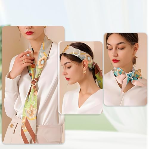 Scarf Rings Shirt Clips, T-Shirt Tie Clips for Women, Cute Scarf Ring and Slides for Scarves, Clothing Accessories - color: 6Pcs Gold