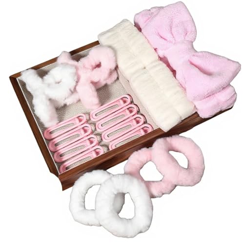 set of package Hair Accessories,Hair Ties,Hair Clips and barrette,Headbands for Birthday,Thanksgiving, Gift for women, Girl, friends,Lovers - color: ZH3455