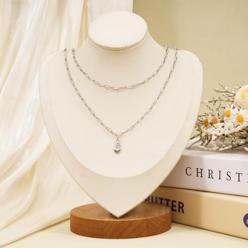 SMYHTGLIF 5 Meters Silver Plated Soldered Peanut Chain for Jewelry Making | Stainless Steel Bulk Chain Roll Permanent Jewelry Chain with Lobster Clasps Jump Rings - color: Silver