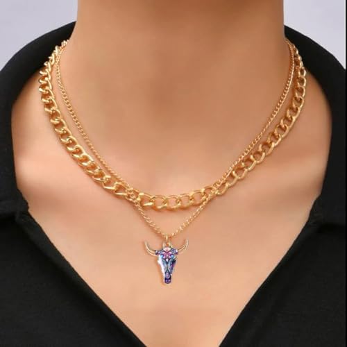 Cow Gold Plated Enamel Pendants Metal Animals Charms Pendant for Earrings DIY Jewelry Making Necklace Bracelet Keychain Craft Findings - color: A