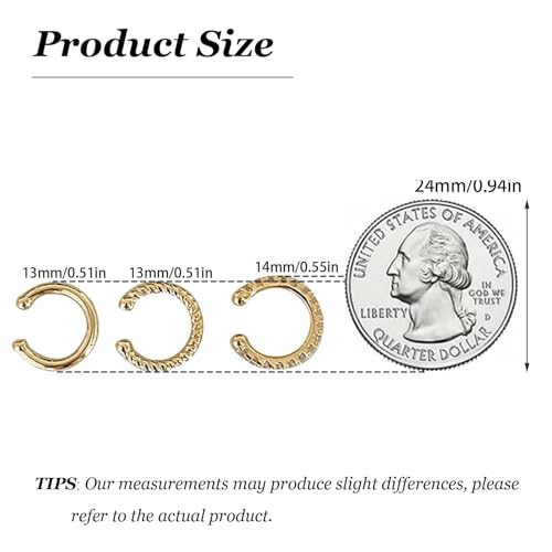 Ear Cuffs Non Piercing Ear Cuff Earrings for Women Gifts Trendy Stuff Clip on Cartilage Earrings Stacks Fake Earrings Jewelry Gifts - color: A2:clip on earrings A