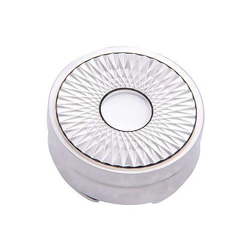 Mens Button Covers Tuxedo Shirt Cufflinks Alternative | Fake cufflinks and alternative fashion jewelry accessories for mens formal business dress shirts suits and groomsmen - color: B Silvery
