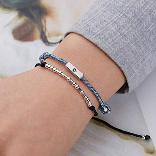 ASELFAD Morse Code Bracelets for Women, Funny Best Friend Birthday Gifts for Women Friendship Bracelets, Inspirational Jewelry, Teen Girl Gifts Trendy Stuff - style: My Person