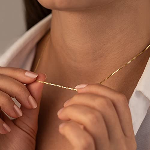 CHESKY 14K Gold Plated Layered Chain Necklace for Women | Trendy Cuban Link Chain, Chunky Paperclip Chain, Toggle Clasp Necklace, Fashion Gold Jewelry, Daily Gift for Women - style: Paperclip/Box-GD
