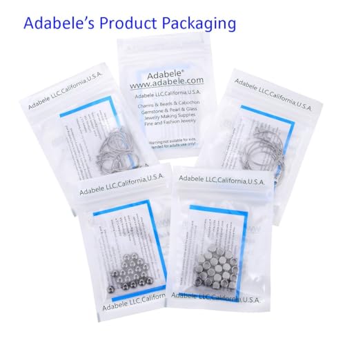 10pcs Adabele 304 Grade Surgical Stainless Steel 3mm Snake Chain Bracelet 8 inch Jewelry Making Chain Tarnish Resistant for Large Hole Bead Jewelry Making SJF177-A4 - color: Stainless Steel (Gray), size: 8 inch - 10pcs