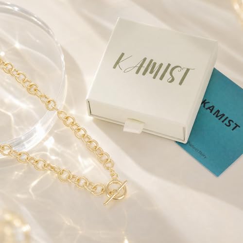 Modern 14K Gold Necklace-NEC-001
