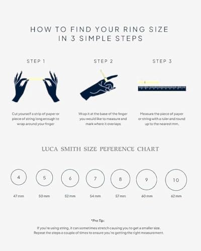 LUCA SMITH 14K Gold Filled Eternity Ring for Women - Wedding & Promise & Engagement Band Rings - Stackable Gold Rings Round Cubic Zirconia Jewelry - Tarnish Free Perfect for Sensitive Skin