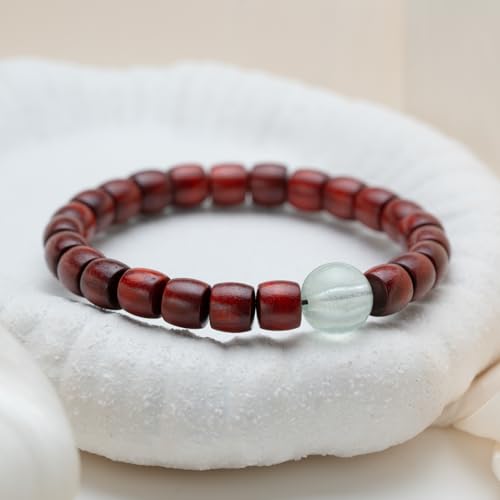 Wooden Beaded Stretch Bracelets for Women Beads Bracelets Natural Stone Beaded Bracelets