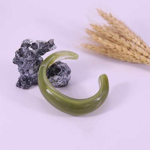 Chunky Resin Bangles Bracelet for Women Geometric Open Acrylic Cuff Bracelet Adjustable Acrylic Resin Wide Bracelets Irregular Wrist Bangle Bracelet for Women - style: Style3