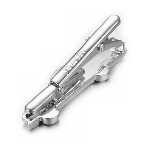 Yoursfs Unique Ship Car Tie Clips for Men Novelty Cool Transportation vehicles Tie Clip Bar Pins Men's Fashion Jewelry - style: Silver Car