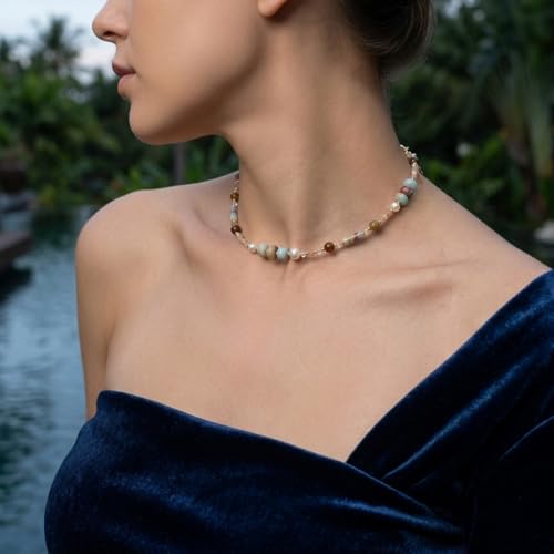 Bohemian Necklace Multi Color Jewelry for Women