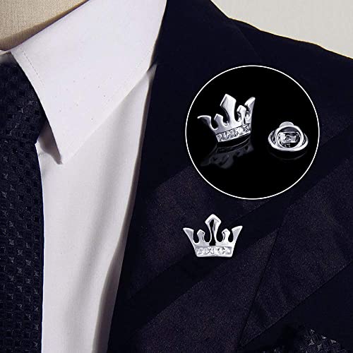 JANYUN 120 Pairs Butterfly Clutch Tie Tacks Silver Locking Pin Back | Metal Holder Clasp Lock Backings,Replacement with 8mm Length 4mm Width Blank Pins for Brooch Lapel Enamel Craft Making Badges - color: Silver, size: 4mm