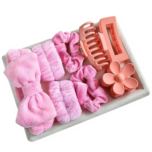 set of package Hair Accessories,Hair Ties,Hair Clips and barrette,Headbands for Birthday,Thanksgiving, Gift for women, Girl, friends,Lovers - color: ZH3437