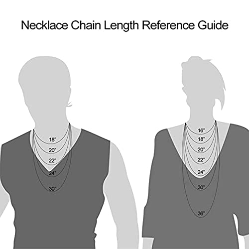GEMOSA Cross Necklace for Men, Cuban Link Layered Rope Chain Silver/Gold/Black - color: Yellow Gold, size: 16/18 inch