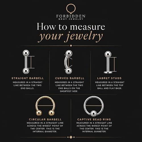 Forbidden Body Jewelry Surgical Steel Petite Belly Button Rings Curved Navel Barbell Set 14G 5/16 Inch 3mm End Balls - style: Steel/Rainbow