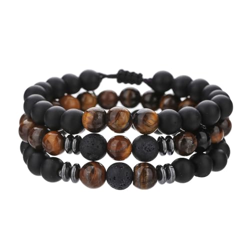 Boho Turquoise Bracelet Stack For Women Wooden Beaded Stretch Wrap Bracelet Jewelry - color: D-boho beaded Bracelet stack
