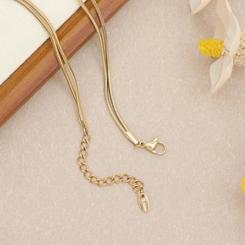 Gold Pendant Pearl Layered Choker Necklace Set for Woman, Chunky Charm Adjustable Pearls Bead Gemstone Shell Conch Tiger Eye Natural Stone Bow Chain Nacklaces Fall Fashion Prom Jewelry Gift. - color: Gold Balls