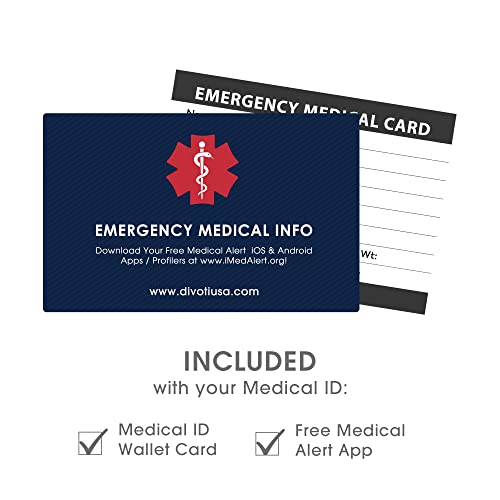 Custom Engraved Medical Alert ID Bracelet for Women | Heart Charm Medical ID Tag | Adjustable Curb Chain with Lobster Claw | Stainless Steel, Durable & Waterproof | Fits Wrists 8.5" (Silver) - style: Pink
